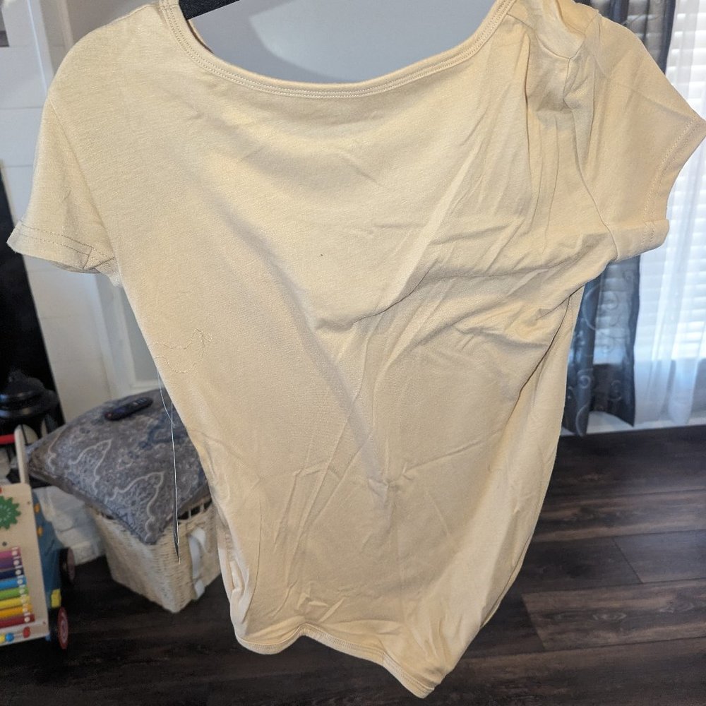 basic scoopneck short sleese bodysuit